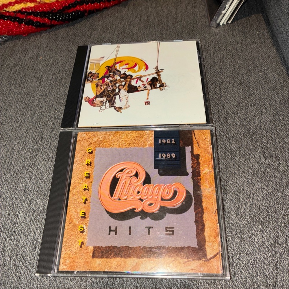 CHICAGO CD Lot of 2, IX Chicago's Greatest Hits 1969-1974 & 1982-1989, VG+